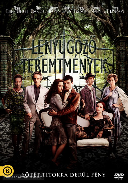 Beautiful Creatures - Hungarian DVD movie cover