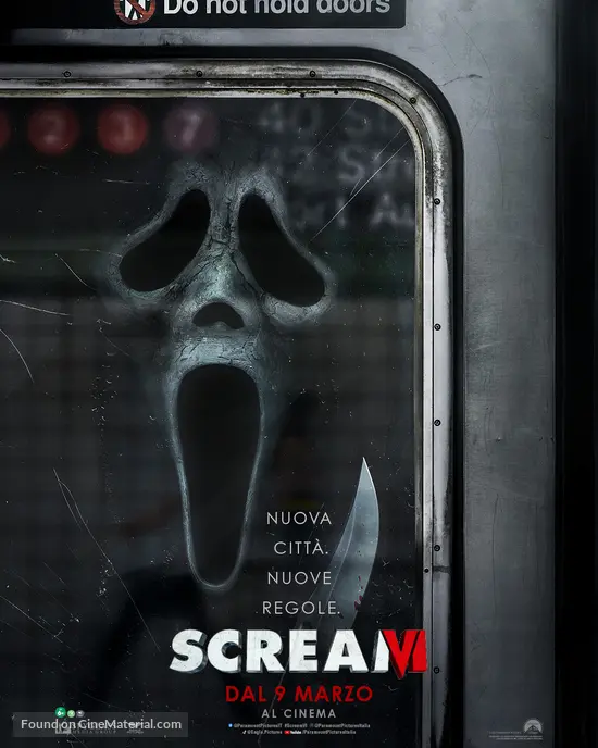 Scream VI - Italian Movie Poster