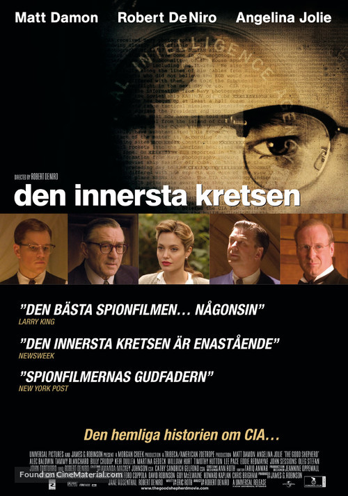 The Good Shepherd - Swedish Movie Poster