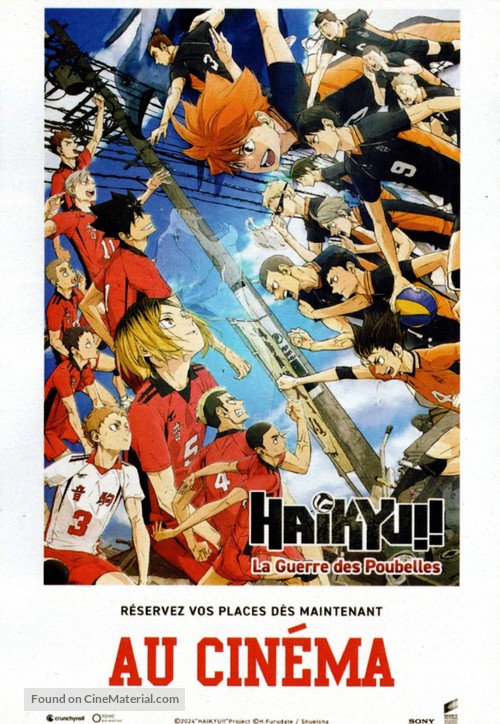 Gekij&ocirc;ban Haikyu!! Gomi Suteba no Kessen - French Movie Poster