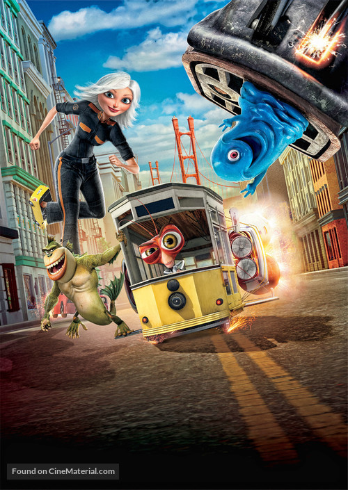 Monsters vs. Aliens - Key art