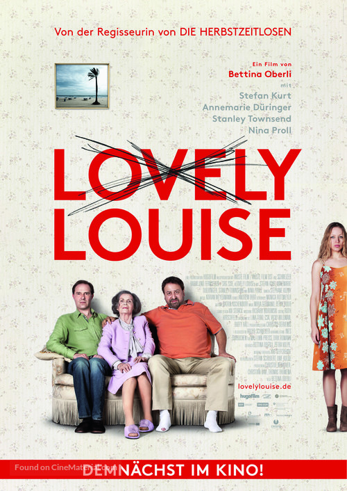 Lovely Louise - German Movie Poster