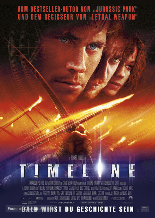 Timeline - German Movie Poster