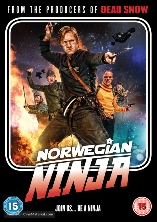 Norwegian Ninja - British DVD movie cover
