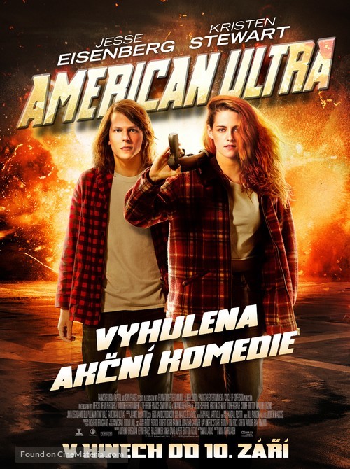 American Ultra - Czech Movie Poster