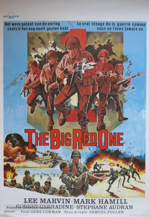 The Big Red One - Belgian Movie Poster