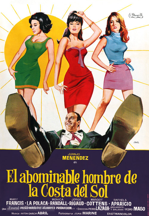 El abominable hombre de la Costa del Sol - Spanish Movie Poster