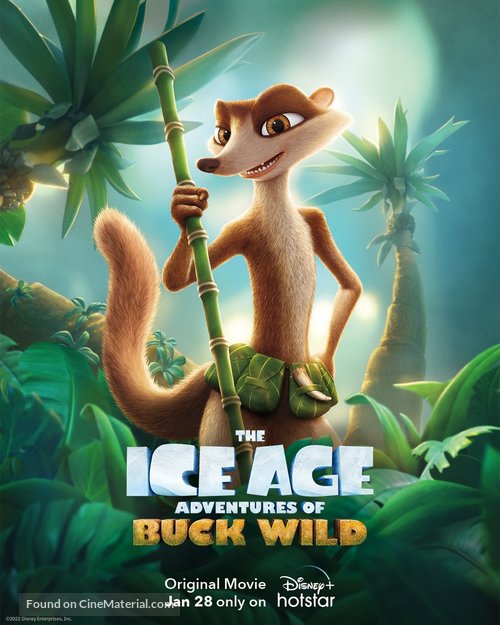 The Ice Age Adventures of Buck Wild - Indian Movie Poster