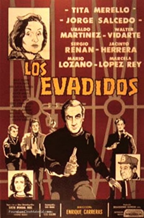 Los evadidos - Argentinian Movie Poster