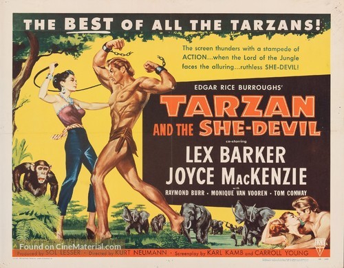 Tarzan and the She-Devil - Movie Poster