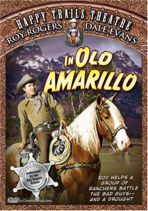 In Old Amarillo - DVD movie cover