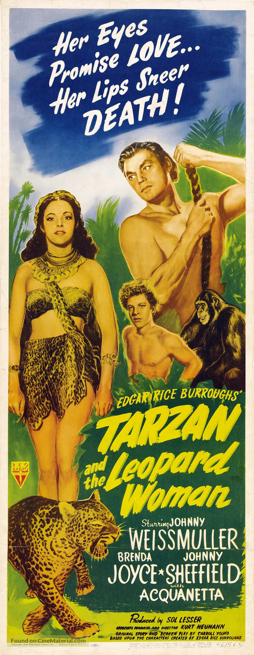 Tarzan and the Leopard Woman - Movie Poster