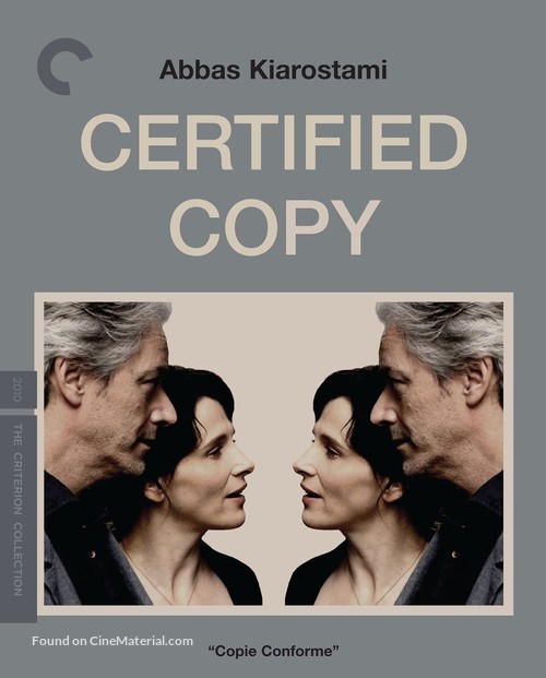Copie conforme - Blu-Ray movie cover
