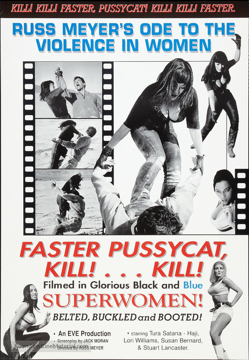 Faster, Pussycat! Kill! Kill! - Re-release movie poster