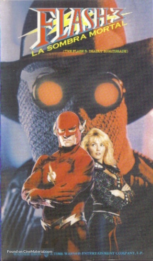 &quot;The Flash&quot; - Spanish VHS movie cover