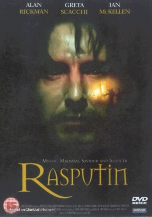 Rasputin - British Movie Cover