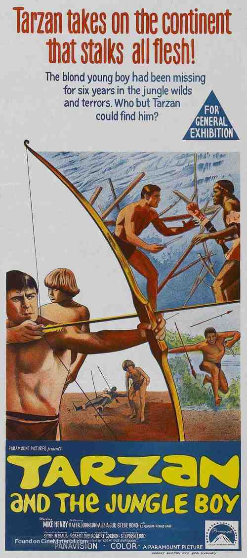 Tarzan and the Jungle Boy - Australian Movie Poster
