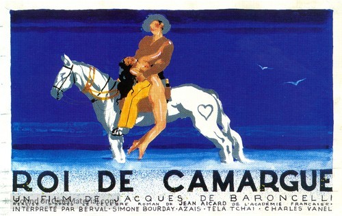 Roi de Camargue - French Movie Poster