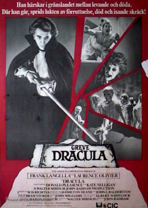 Dracula - Swedish Movie Poster