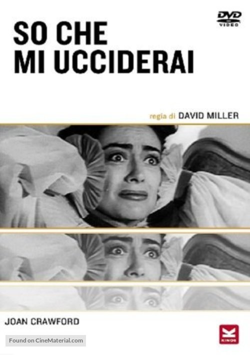 Sudden Fear - Italian DVD movie cover