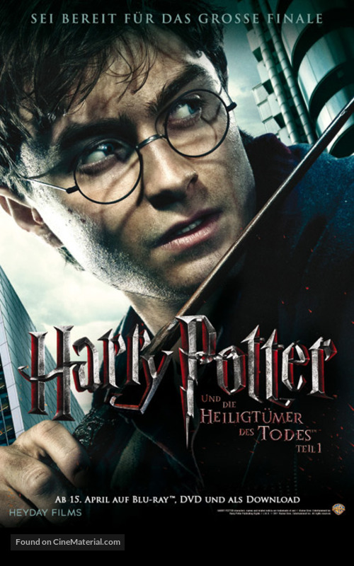 Harry Potter and the Deathly Hallows - Part 1 - German Movie Poster