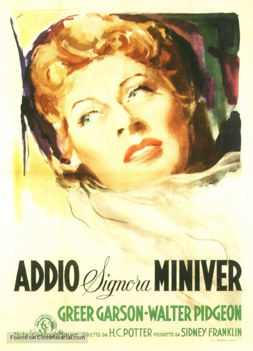 The Miniver Story - Italian Movie Poster
