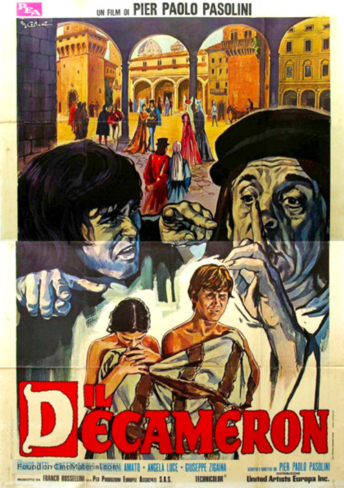 Il Decameron - Italian Movie Poster