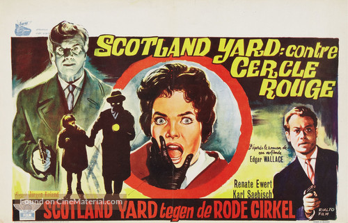 Rote Kreis, Der - Belgian Movie Poster