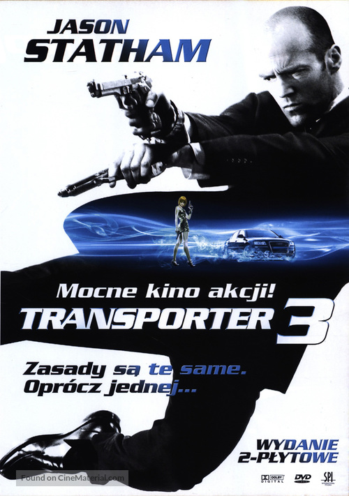 Transporter 3 - Polish Movie Cover