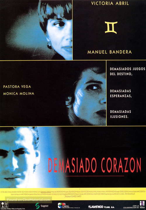 Demasiado coraz&oacute;n - Spanish poster