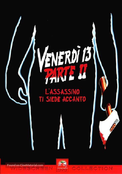 Friday the 13th Part 2 - Italian Movie Cover