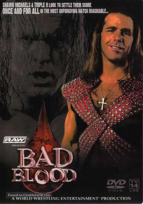 WWE Bad Blood - DVD movie cover