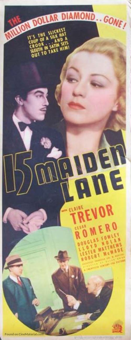 Fifteen Maiden Lane - Movie Poster