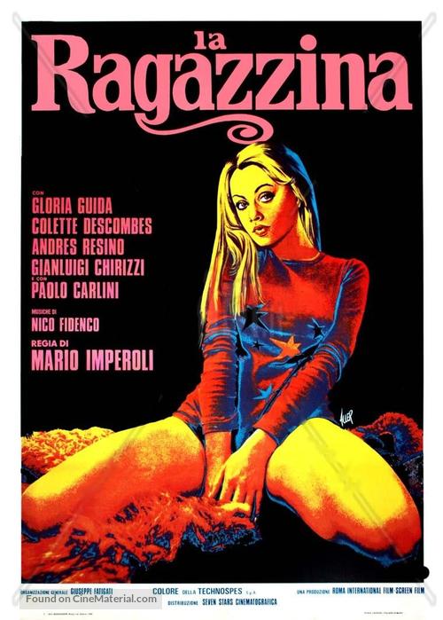 La ragazzina - Italian Movie Poster