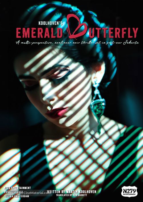 Emerald Butterfly - Dutch Movie Poster