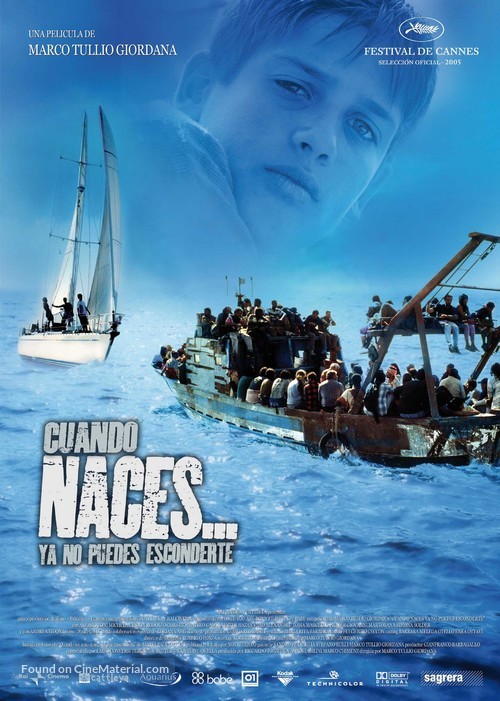 Quando sei nato non puoi pi&ugrave; nasconderti - Spanish Movie Poster