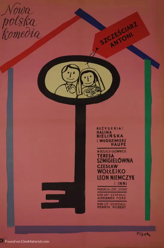 Szczesciarz Antoni - Polish Movie Poster