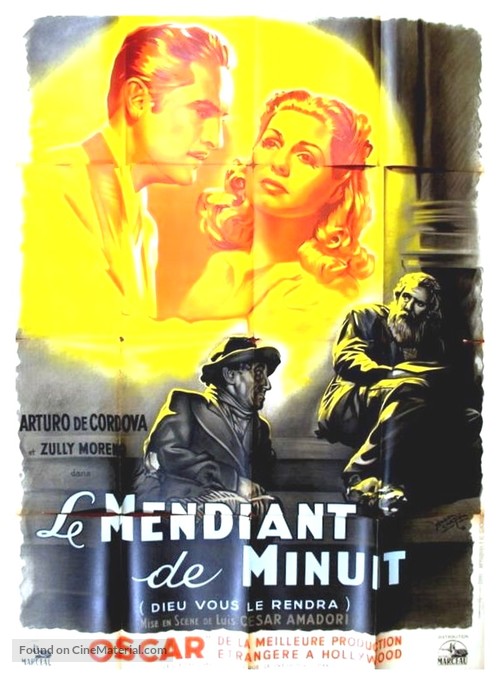 Dios se lo pague - French Movie Poster