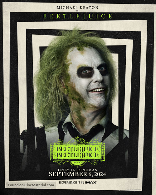 Beetlejuice Beetlejuice - Irish Movie Poster