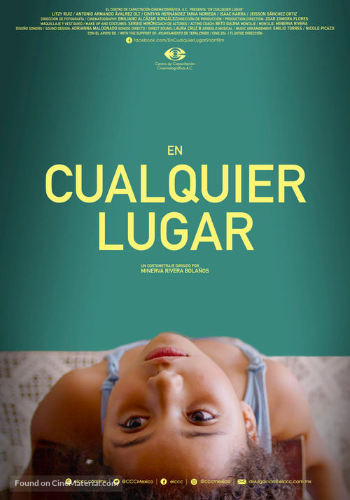 En cualquier lugar - Mexican Movie Poster