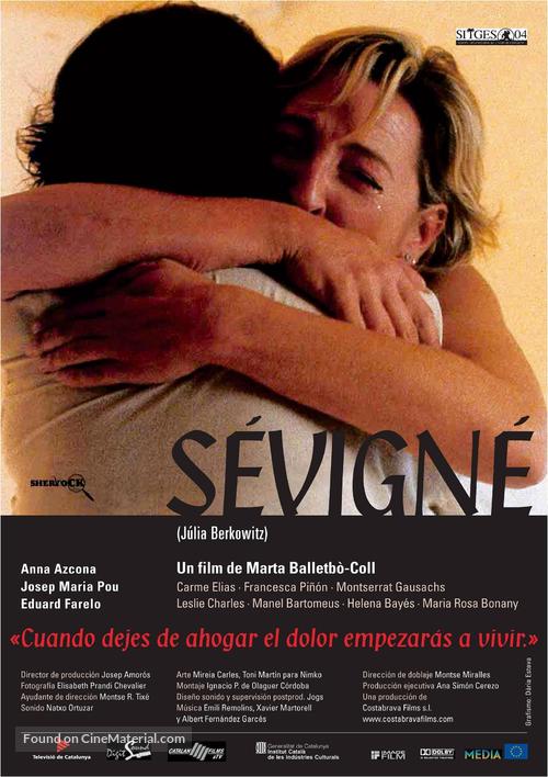 S&eacute;vign&eacute; - Spanish Movie Poster