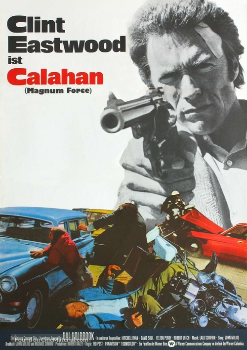 Magnum Force - German Movie Poster