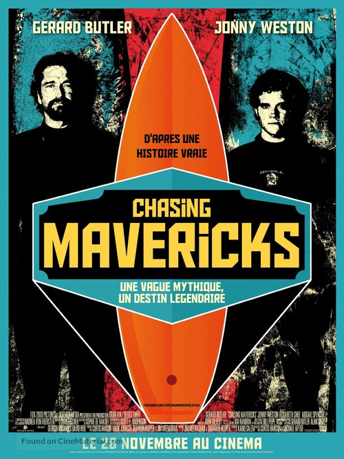 Chasing Mavericks - French Movie Poster