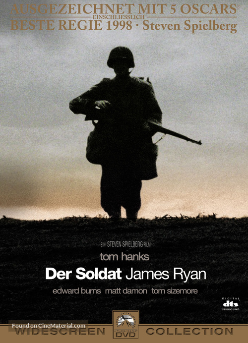 Saving Private Ryan - German DVD movie cover