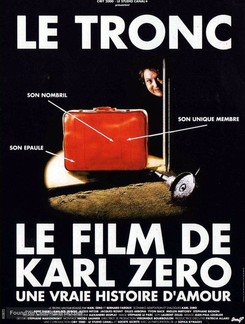 Le tronc - French Movie Poster