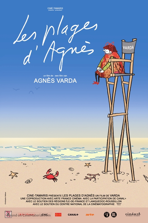 Les plages d&#039;Agn&egrave;s - Dutch Movie Poster