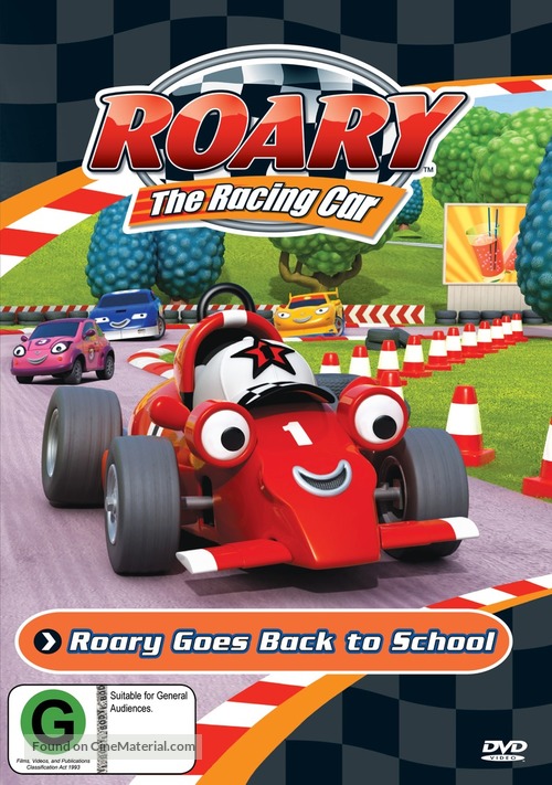 &quot;Roary the Racing Car&quot; - New Zealand DVD movie cover