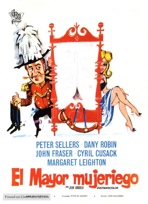 Waltz of the Toreadors - Spanish Movie Poster
