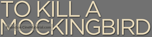 To Kill a Mockingbird - Logo