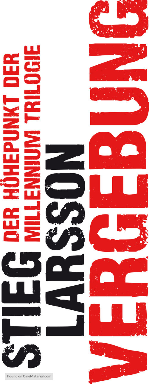 Luftslottet som spr&auml;ngdes - German Logo